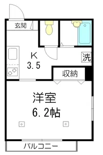 Matsugaoka Court F【2階】の間取り