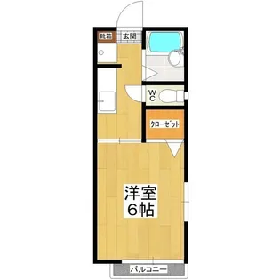 クレールハイム【1階】の間取り