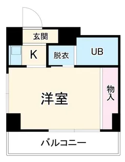 マーレルーチェA【6階】の間取り