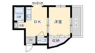 ノアーズ・アーク千里山田【3階】の間取り