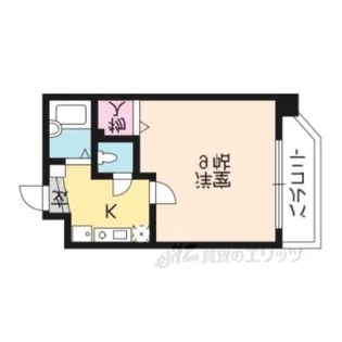 トラスト茶山【2階】の間取り