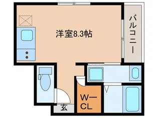 MOVE石橋阪大前NORTH【2階】の間取り