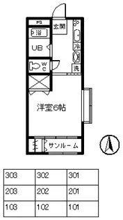 TYハウス玉村II1F【1階】の間取り