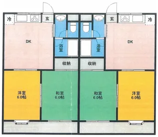 メゾン戸田 205号【2階】の間取り