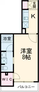 クレヴィスタ西馬込【4階】の間取り