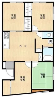神奈川県川崎市高津区末長1【マンション】の間取り