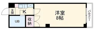 高野町ビル【4階】の間取り