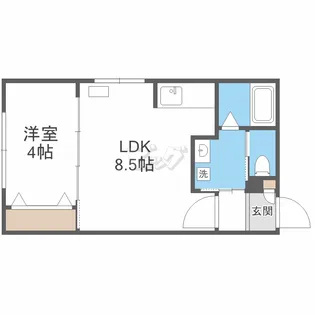 ラフィーネ宮の沢【2階】の間取り
