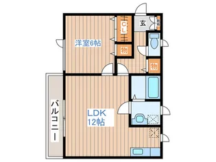 メゾン・ラヴニール【2階】の間取り