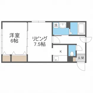 ティアラW15【4階】の間取り