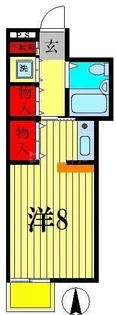 千葉県松戸市新松戸4【マンション】の間取り