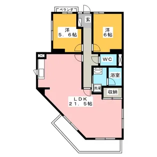 アーバン富士見【3階】の間取り