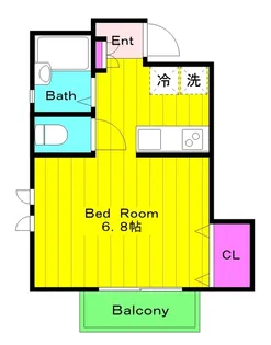 プレミールA【1階】の間取り