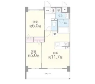 グラティ【5階】の間取り