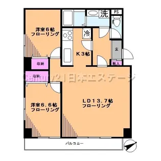 サクシード上池台【1階】の間取り