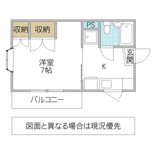 ウィンズ8【1階】の間取り
