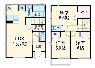 レスペデーザ茅ヶ崎の間取り