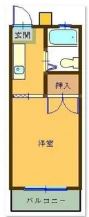 メゾンブリーエ【1階】の間取り