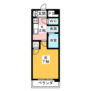 サンモールV【2階】の間取り