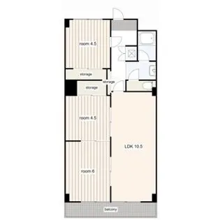 エム&エム5ビル【5階】の間取り