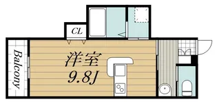 千葉県千葉市中央区宮崎町【アパート】の間取り