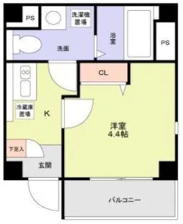 ブルーライトヨコハマ【2階】の間取り