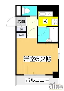東京都小金井市本町2【マンション】の間取り