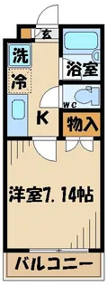 ラフィーネ【5階】の間取り