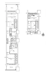 パークアクシス御茶ノ水ステージ【2階】の間取り