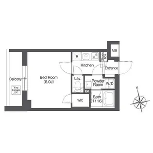 AIFLAT桜上水【3階】の間取り