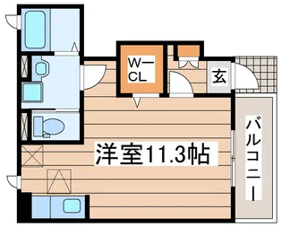 S・K・Y南小泉【1階】の間取り