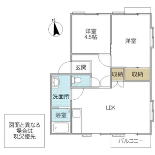 千波アークガーデン B3棟【1階】の間取り