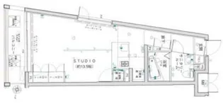 グランドコンシェルジュ都立大学【5階】の間取り