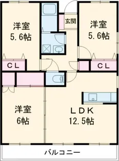 プチ・ロワイヤル【1階】の間取り
