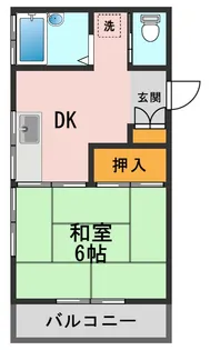 東京都江戸川区北小岩5【アパート】の間取り