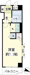 NICアーバンプラザ天王町【3階】の間取り