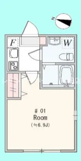 アザーレ・レーヴ淵野辺【2階】の間取り