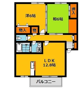 スターブル B【1階】の間取り