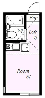 ユナイト横浜ファーストブランチ【2階】の間取り