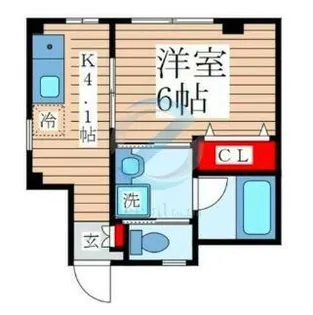 東京都江戸川区西瑞江3【マンション】の間取り