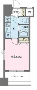 東京都中央区新川1【マンション】の間取り