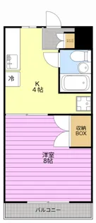 メルカードあさひIII【1階】の間取り