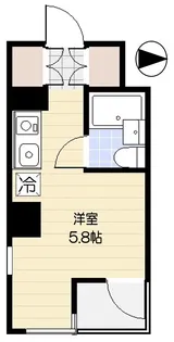 国分寺シティハイツ【3階】の間取り