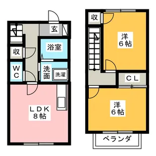 サテライト【1階】の間取り