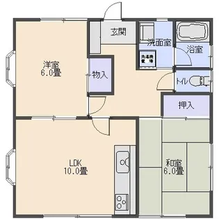 ハミングバード【1階】の間取り