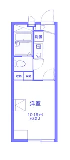 レオパレスシェダル【1階】の間取り