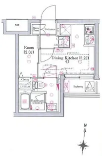 AZEST金町【4階】の間取り