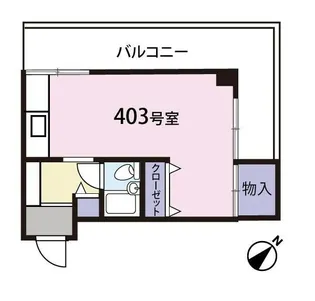 アパルトマンII【4階】の間取り