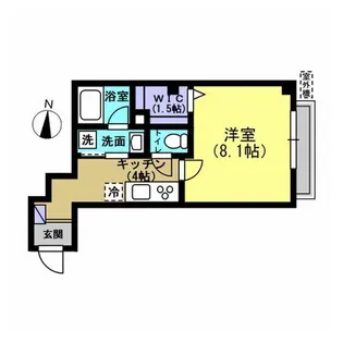 Sun Ferio【1階】の間取り