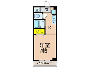 ハートビル【3階】の間取り